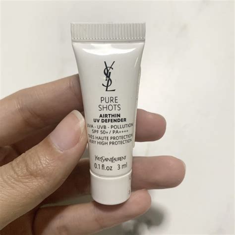 ysl pure shots airthin uv defender spf 50 pa++++|YSL .